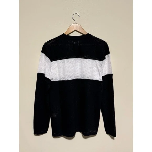 Oakley Shirt Men Black Thermonuclear Protection Long Sleeve Mesh Jersey M - Picture 4 of 6